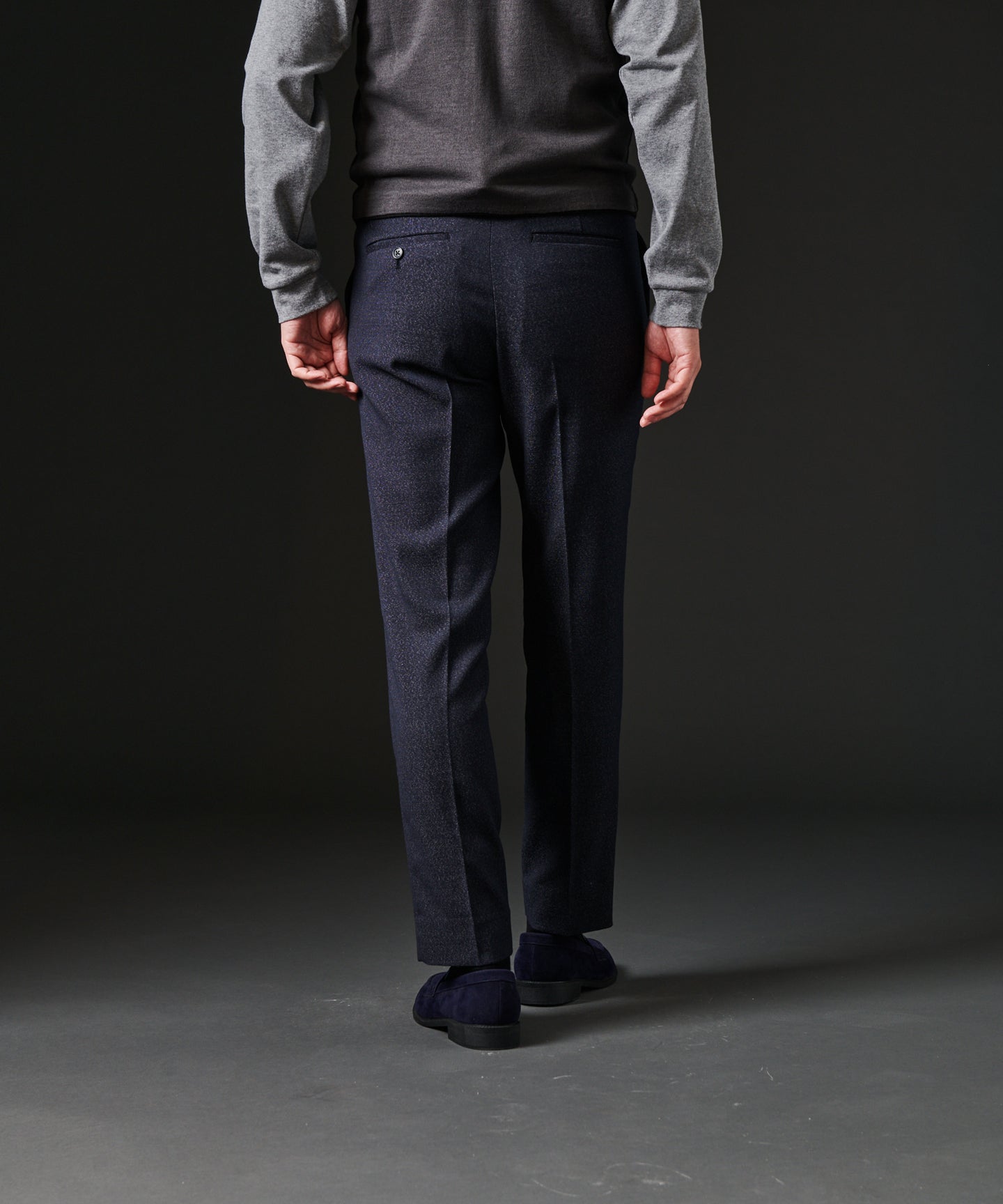 HIROKO KOSHINO LUMILETウールSETUPパンツ